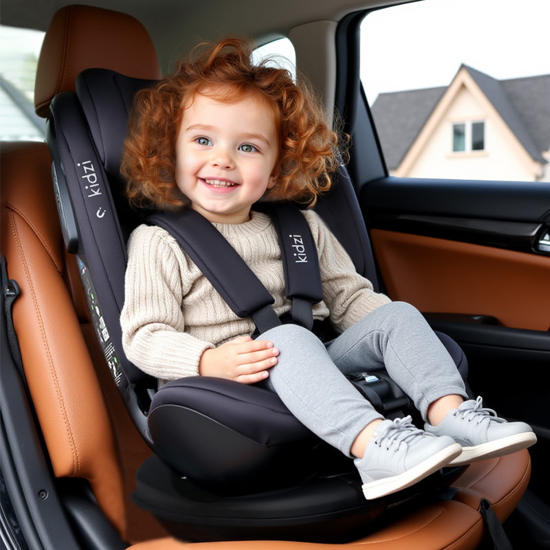 Автокресло KIDZI SPIN PLUS 360 i-SIZE, серое