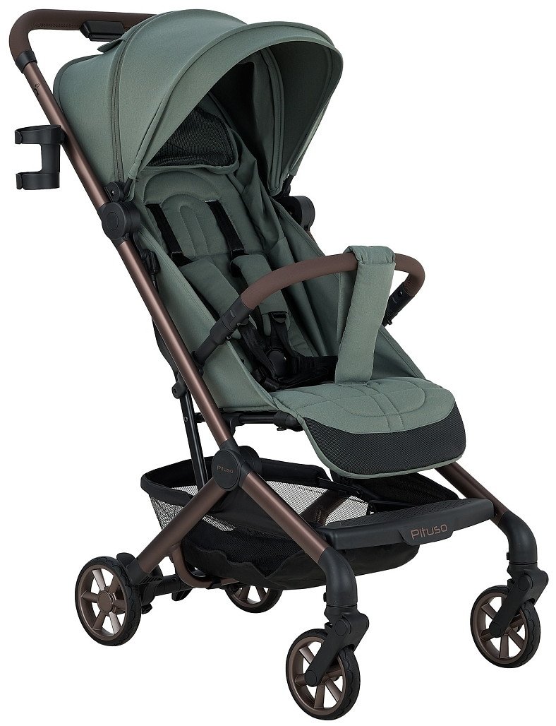 Коляска прог. PITUSO Q5 Dark Olive/PU