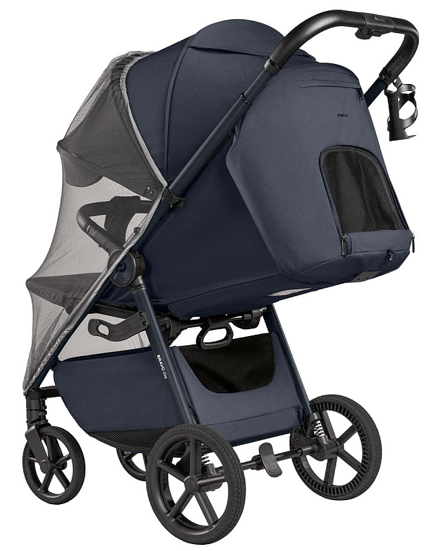 5529 Коляска CARRELLO Bravo LITE Midnight Blue 2026